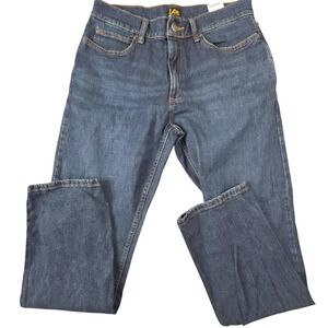 Vintage Lee Jeans Mens 32x32 Blue Relaxed Fit Straight Leg Denim Y2K Retro 90s